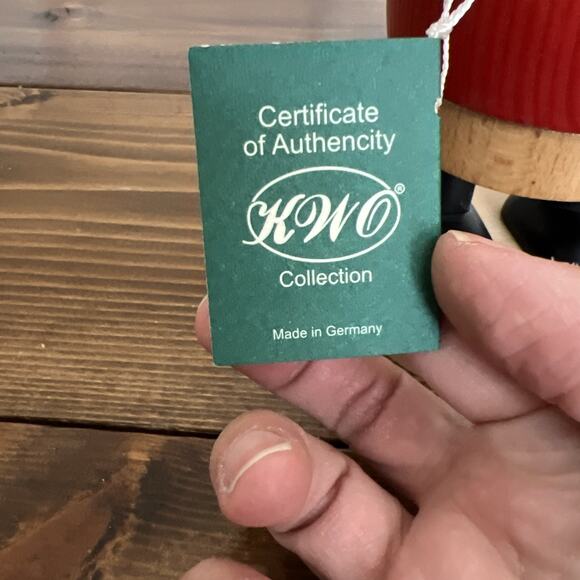 KWO Santa Gifts German Smoker Echtheitszertifikat W Certificate Of Authenticity - Picture 4 of 11